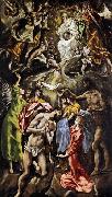 El Greco The Baptism of Christ oil painting on canvas